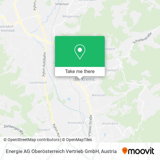 Energie AG Oberösterreich Vertrieb GmbH map