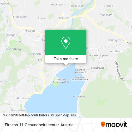 Fitness- U. Gesundheitscenter map