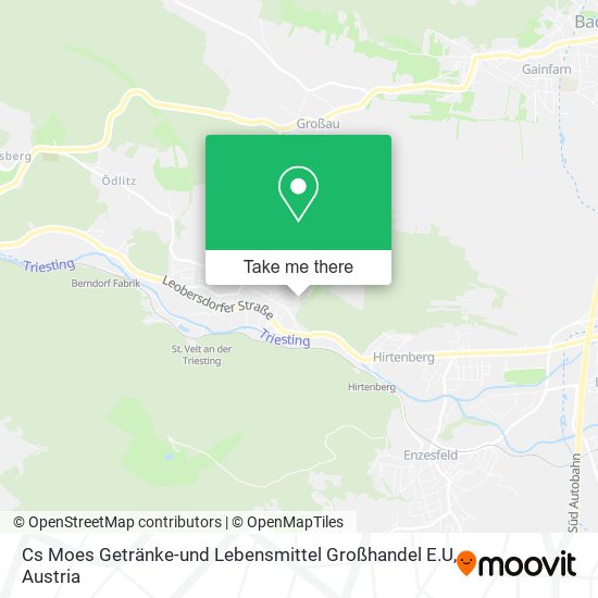 Cs Moes Getränke-und Lebensmittel Großhandel E.U map
