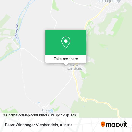 Peter Windhager Viehhandels map