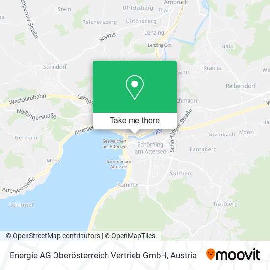 Energie AG Oberösterreich Vertrieb GmbH map