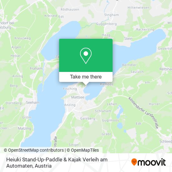 Heiuki Stand-Up-Paddle & Kajak Verleih am Automaten map