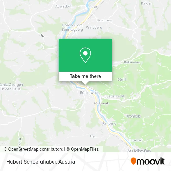 Hubert Schoerghuber map