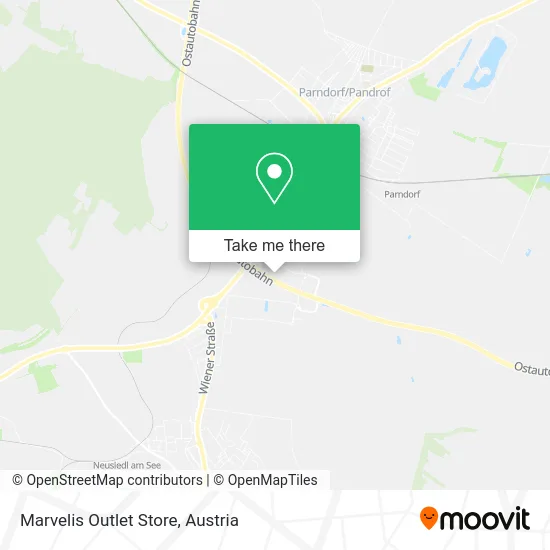 Marvelis Outlet Store map