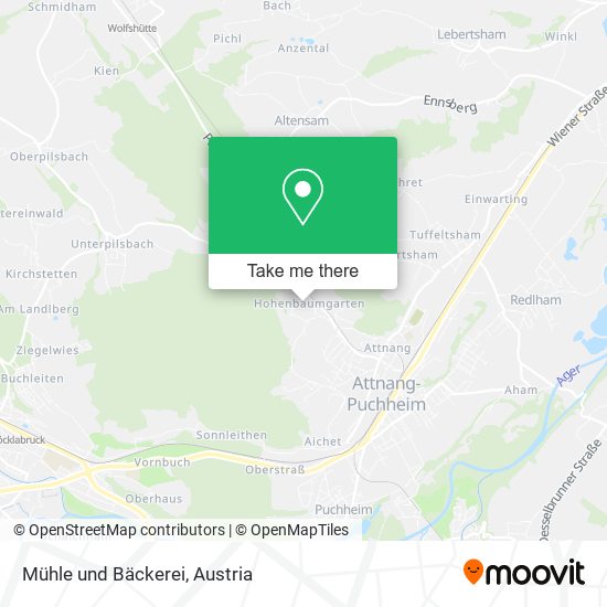 Mühle und Bäckerei map