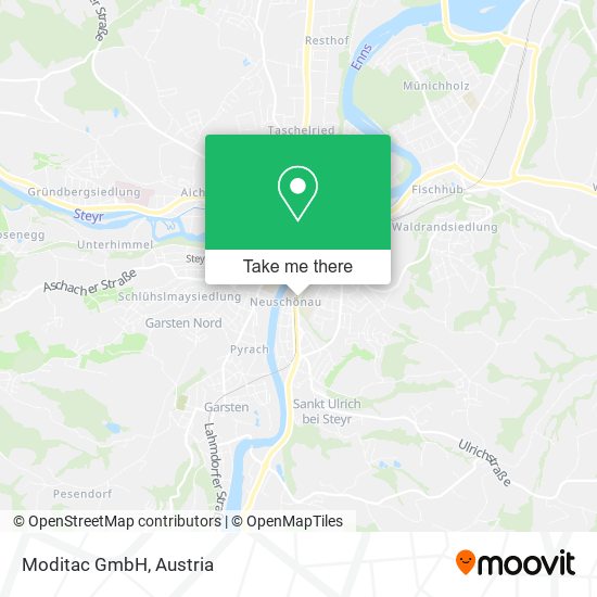 Moditac GmbH map