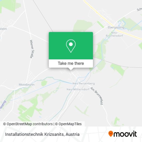 Installationstechnik Krizsanits map