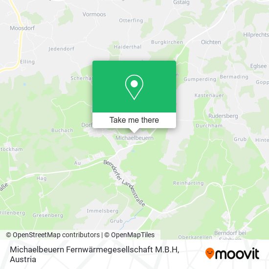 Michaelbeuern Fernwärmegesellschaft M.B.H map