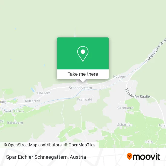 Spar Eichler Schneegattern map