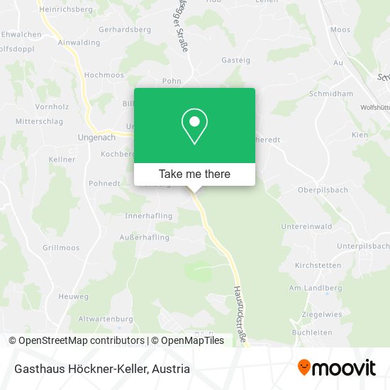 Gasthaus Höckner-Keller map