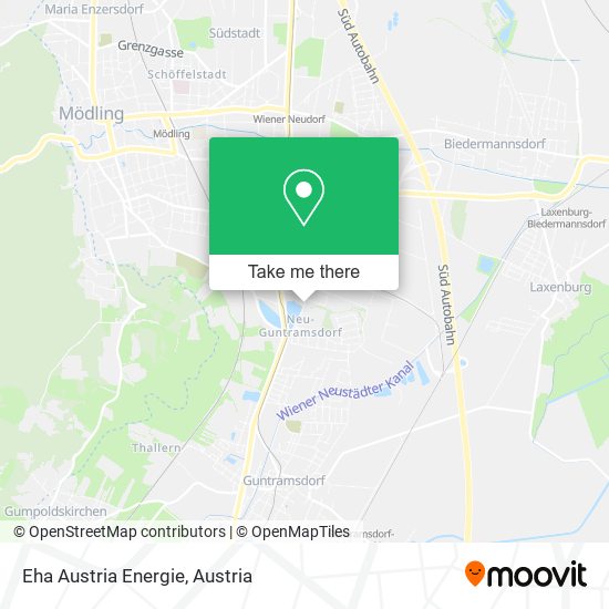 Eha Austria Energie map