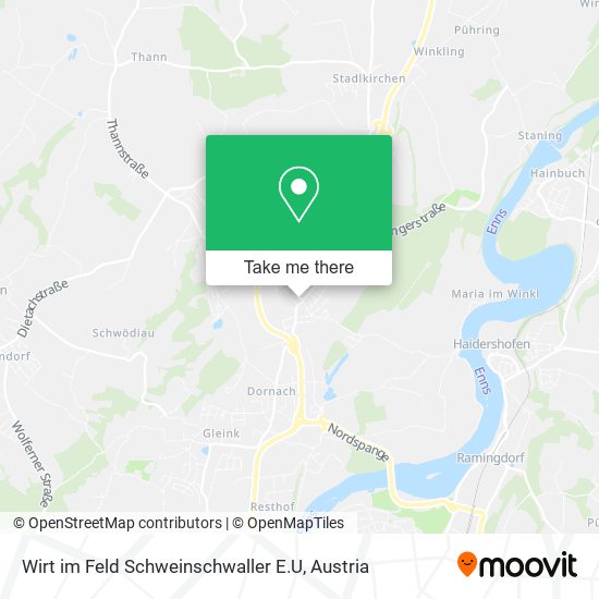 Wirt im Feld Schweinschwaller E.U map