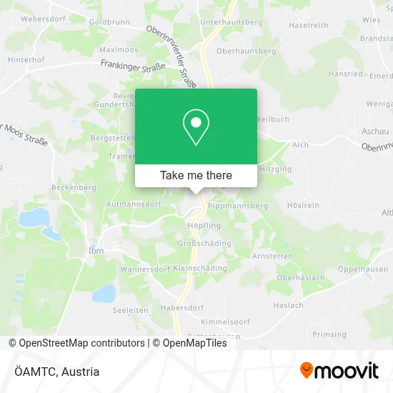ÖAMTC map