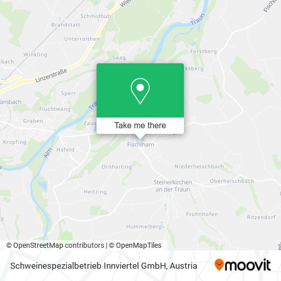 Schweinespezialbetrieb Innviertel GmbH map