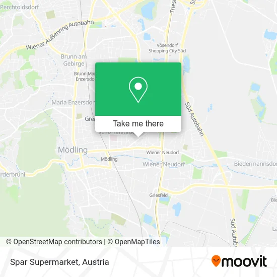 Spar Supermarkt map