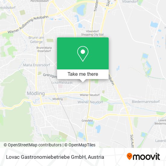 Lovac Gastronomiebetriebe GmbH map