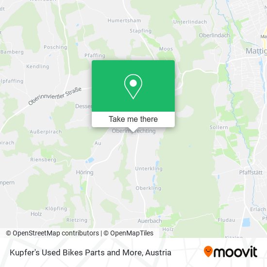 Kupfer's Used Bikes Parts and More map
