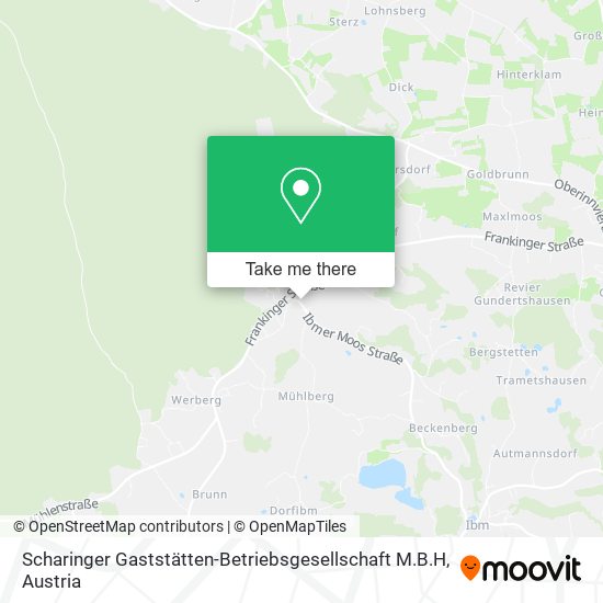 Scharinger Gaststätten-Betriebsgesellschaft M.B.H map