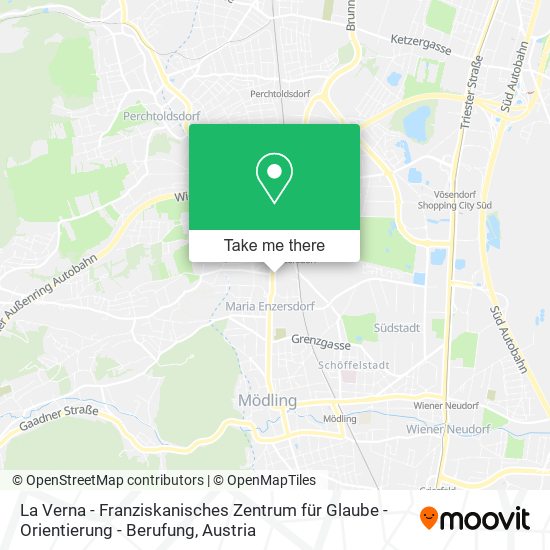 La Verna - Franziskanisches Zentrum für Glaube - Orientierung - Berufung map