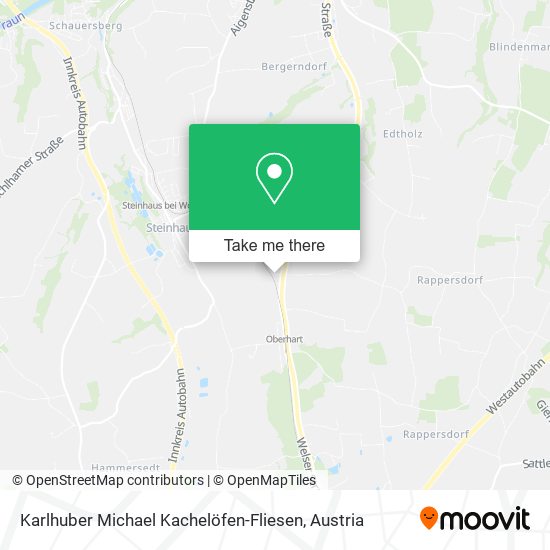 Karlhuber Michael Kachelöfen-Fliesen map