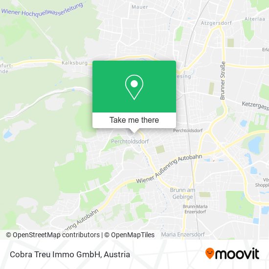 Cobra Treu Immo GmbH map