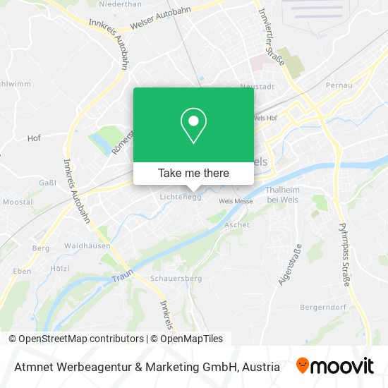 Atmnet Werbeagentur & Marketing GmbH map