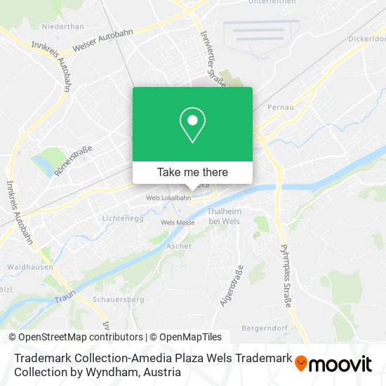 Trademark Collection-Amedia Plaza Wels Trademark Collection by Wyndham map