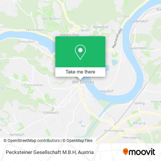 Pecksteiner Gesellschaft M.B.H map