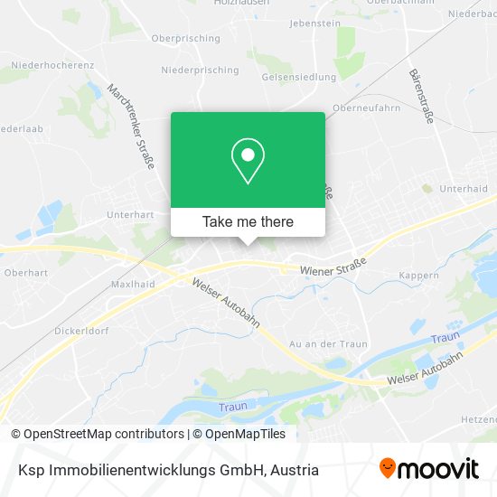 Ksp Immobilienentwicklungs GmbH map