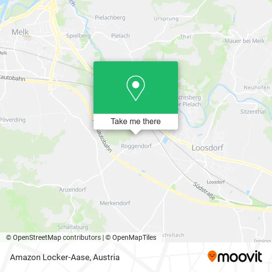Amazon Locker-Aase map