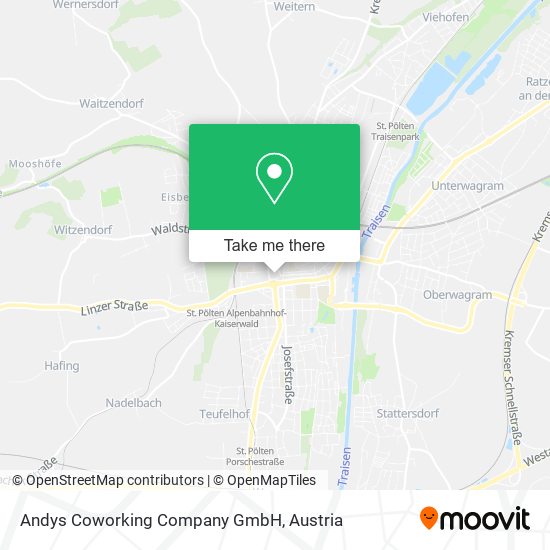 Andys Coworking Company GmbH map