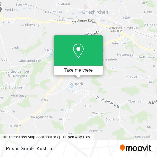 Prisun GmbH map