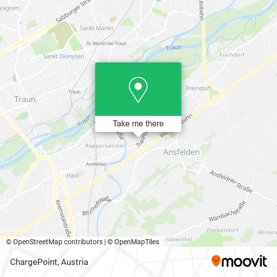 ChargePoint map