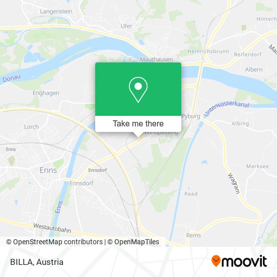 BILLA map