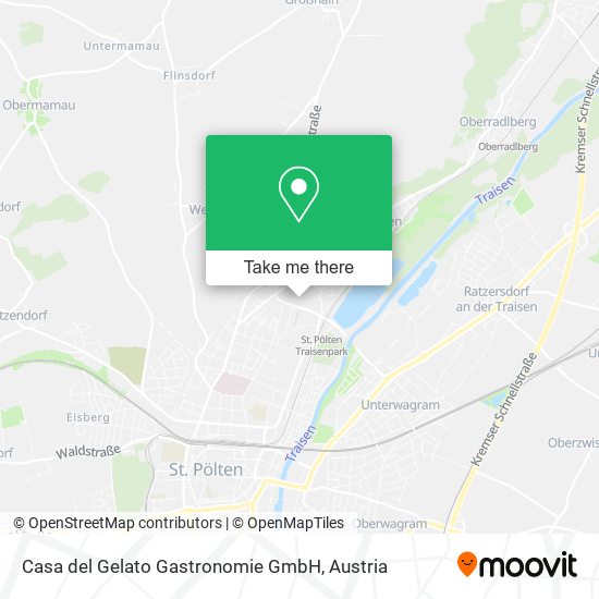 Casa del Gelato Gastronomie GmbH map