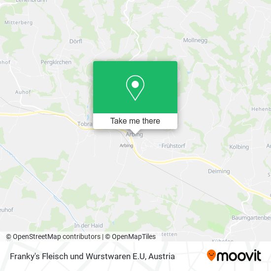 Franky's Fleisch und Wurstwaren E.U map