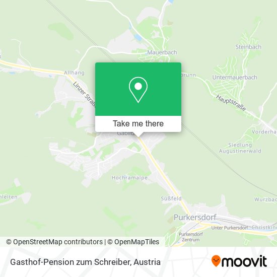 Gasthof-Pension zum Schreiber map