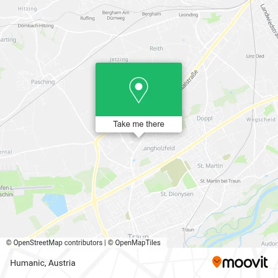 Humanic map