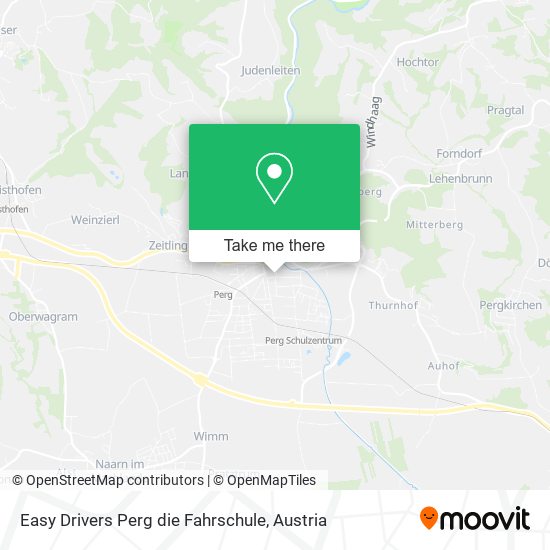 Easy Drivers Perg die Fahrschule map
