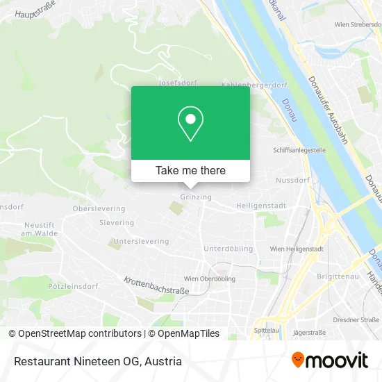 Restaurant Nineteen OG map