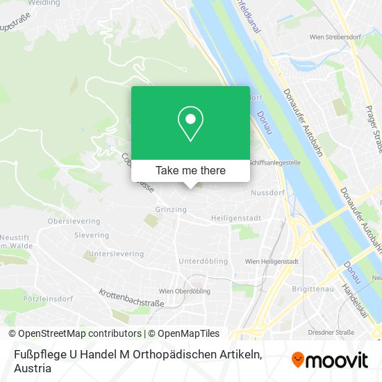 Fußpflege U Handel M Orthopädischen Artikeln map