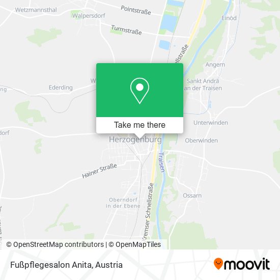 Fußpflegesalon Anita map