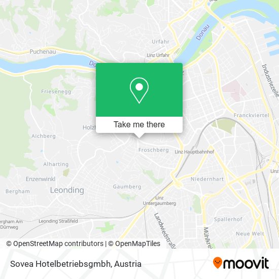 Sovea Hotelbetriebsgmbh map