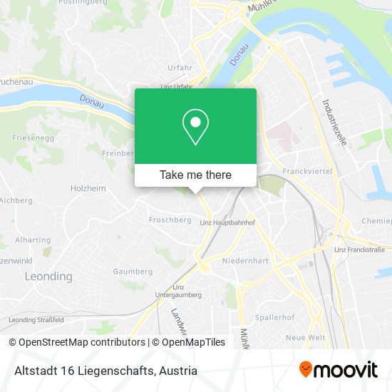 Altstadt 16 Liegenschafts map