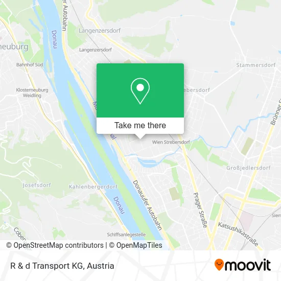 R & d Transport KG map