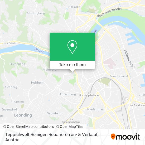 Teppichwelt Reinigen Reparieren an- & Verkauf map