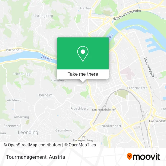 Tourmanagement map