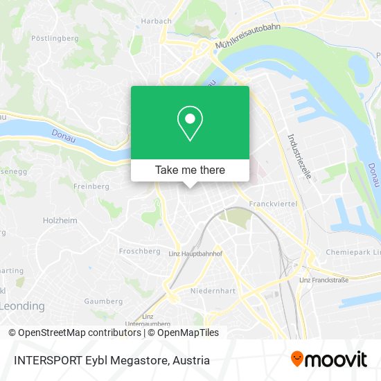 INTERSPORT Eybl Megastore map