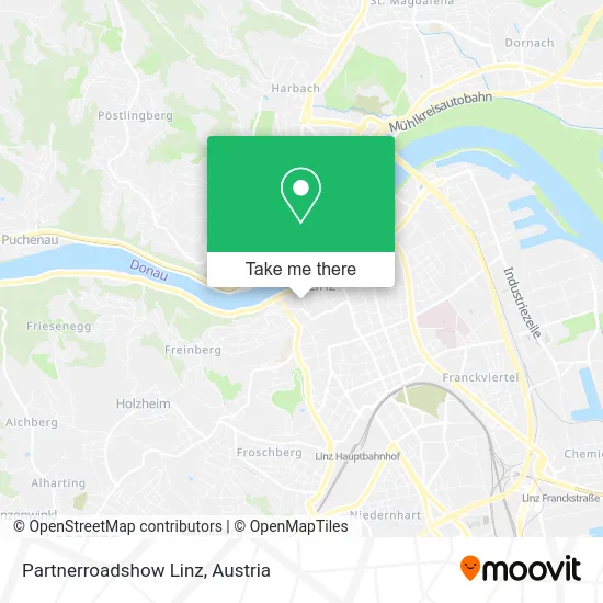 Partnerroadshow Linz map