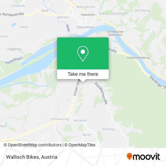 Wallisch Bikes map